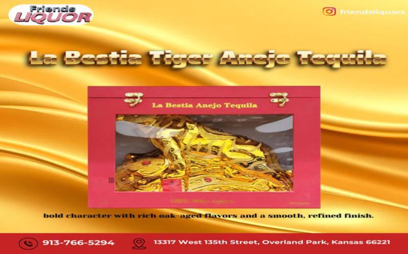 La Bestia Tiger Añejo Tequila