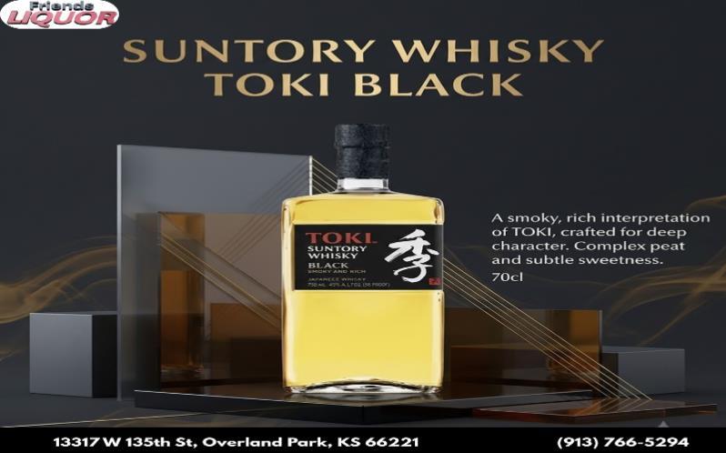 TOKI SUNTORY WHISKEY BLACK