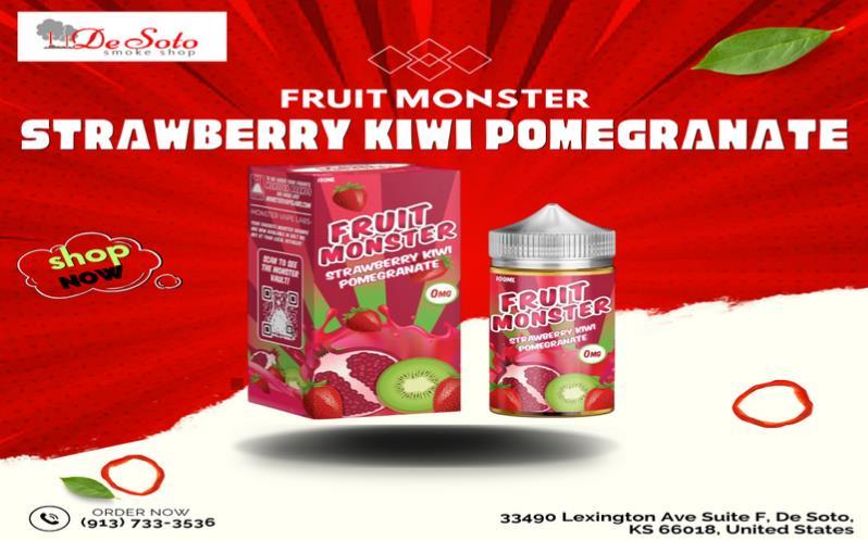 Fruit Monster Strawberry Kiwi Pomegranate