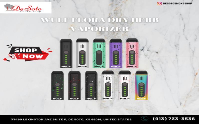 The WULF Flora Dry Herb Vaporizer