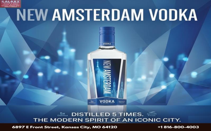 NEW AMSTERDAM VODKA 