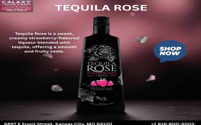 TEQUILA ROSE available at Galaxy Liquor Mart 2