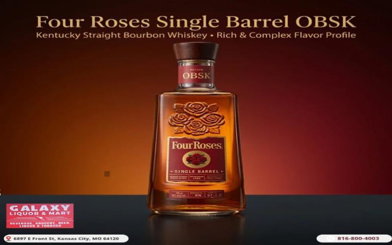 FOUR ROSES BOURBON available at Galaxy Liquor Mart 2